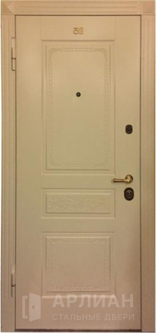 Фото №2 «Входная дверь металлическая окрас ясень №12»